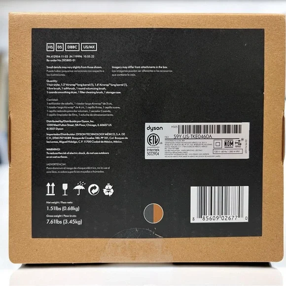 Dyson Airwrap Multi-Styler Complete Long (Prussian Blue/Rich Copper) *BRAND NEW* - Picture 2 of 7